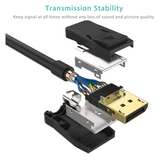 6Ft DisplayPort Cable Male to Male w/Latches v1.4 8K 60Hz